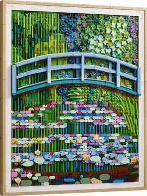Claude Monet - Den japanske bro over åkandedammen