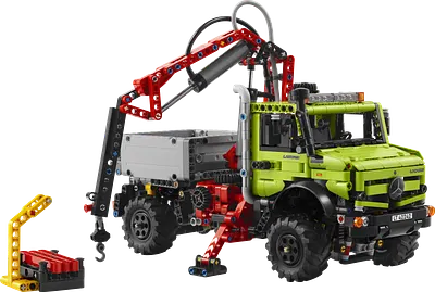 Mercedes-Benz Unimog U 5023 med kran