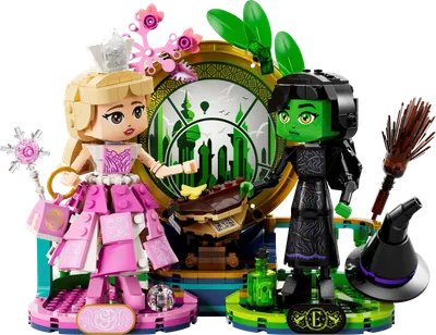 Figurer af Elphaba og Glinda