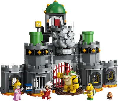 Fire Mario og Bowser's Castle