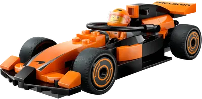 F1-kører med McLaren-racerbil