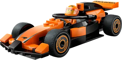 F1-kører med McLaren-racerbil