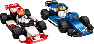 F1 Williams Racing og Haas F1-racerbiler