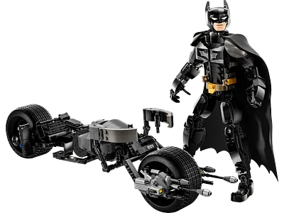 Byg selv-figur af Batman og Batpod-motorcyklen