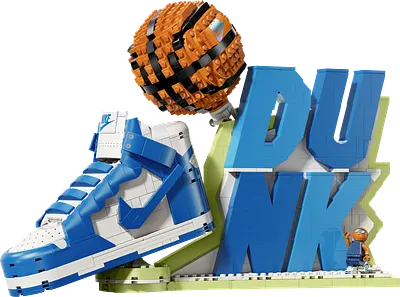 Nike Dunk x LEGO Set