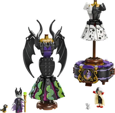 Maleficents og Cruella De Vils kjoler