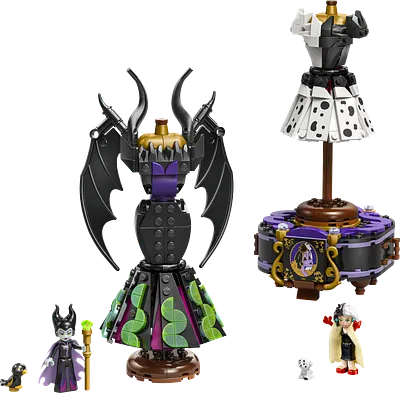 Maleficents og Cruella De Vils kjoler