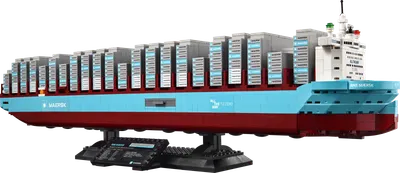 Mærsk-containerskib med dual-fuel-motor