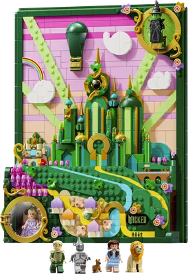 Emerald City-vægkunst