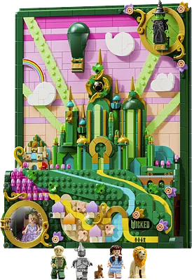 Emerald City-vægkunst