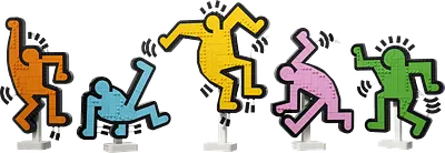 Keith Haring - Dansende figurer
