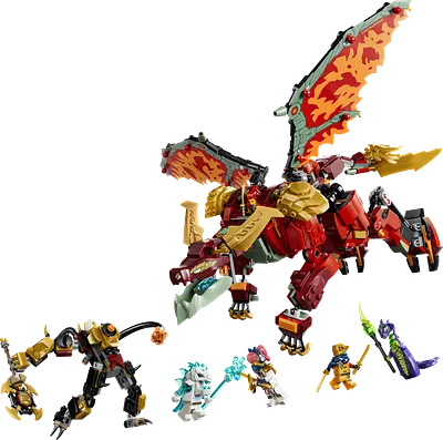 Wyldfyres forvandlingsdrage-mech