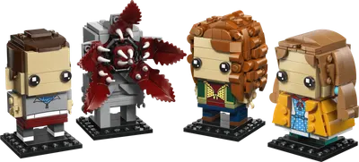 Figurer af Eleven, Max, Demogorgon og Holly