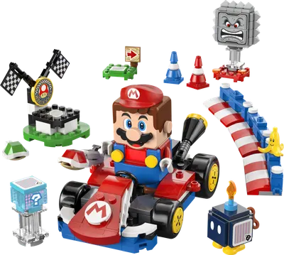 Mario Kart - Interaktiv LEGO Mario og Standard Kart