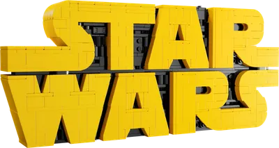 Klodsbygget Star Wars logo