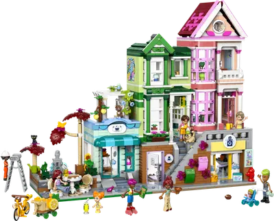 Heartlake City lejligheder og butikker
