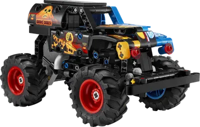 Monster Jam Grave Digger Fire and Ice