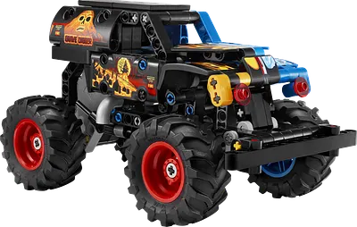 Monster Jam Grave Digger Fire and Ice