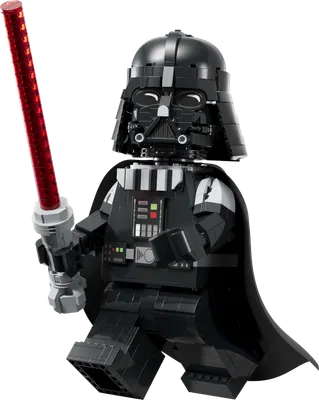 Opskaleret minifigur af Darth Vader