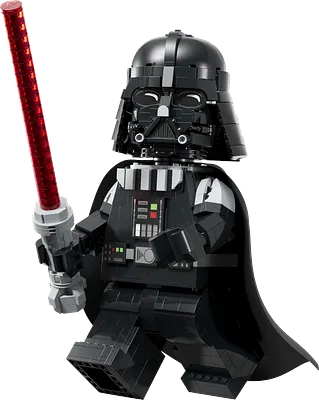 Opskaleret minifigur af Darth Vader