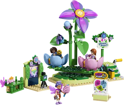 Tekop-karrusel med blomster og feer