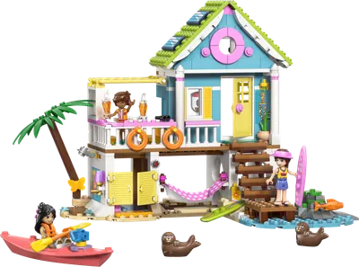 Strandhus med'sæler
