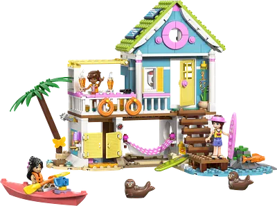 Strandhus med'sæler