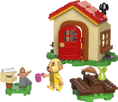 Goldie i sit hyggelige hus