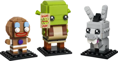 Figurer af Shrek, Æsel og Kagemand
