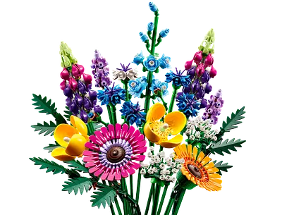 Buket af vilde blomster