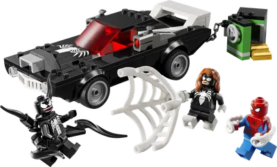 Spider-Man mod Venom-muskelbil