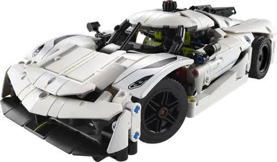 Koenigsegg Jesko Absolut-hyperbil - hvid