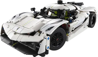 Koenigsegg Jesko Absolut-hyperbil - hvid