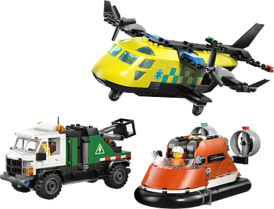 Remix - Fly, servicevogn og luftpudebåd
