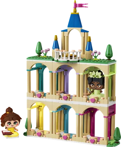 Minimodeller af Belle og Tiana med slot