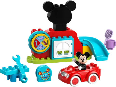 Mickeys klubhus og bil