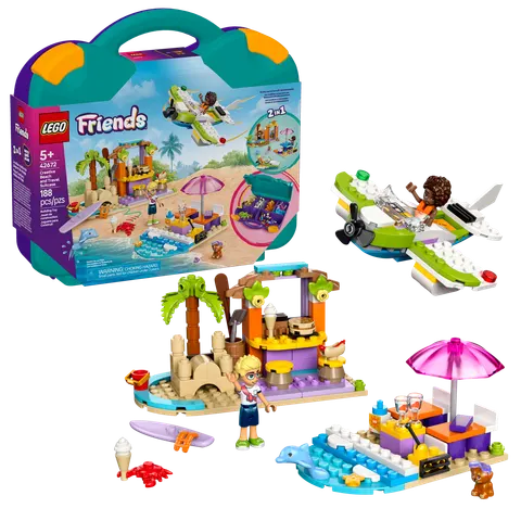 Kreativ strand- og rejsekuffert