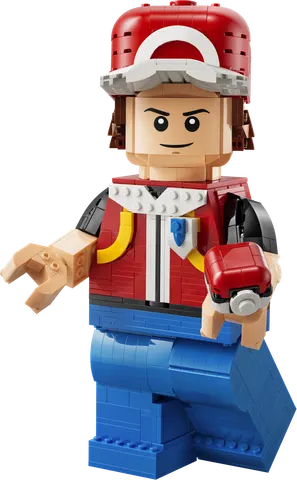 Opskaleret Red-minifigur