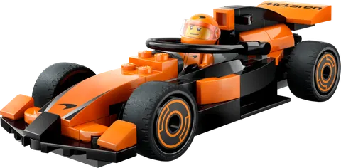F1-kører med McLaren-racerbil
