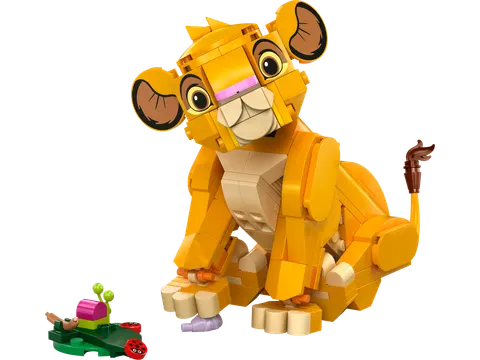 Simba som unge - Løvernes konge