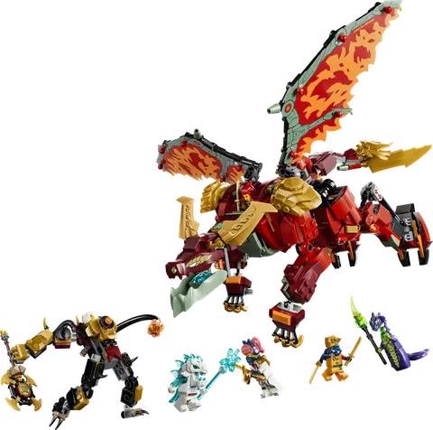 Wyldfyres forvandlingsdrage-mech
