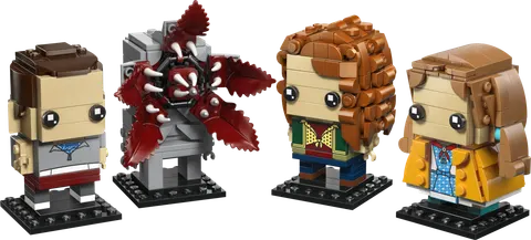 Figurer af Eleven, Max, Demogorgon og Holly