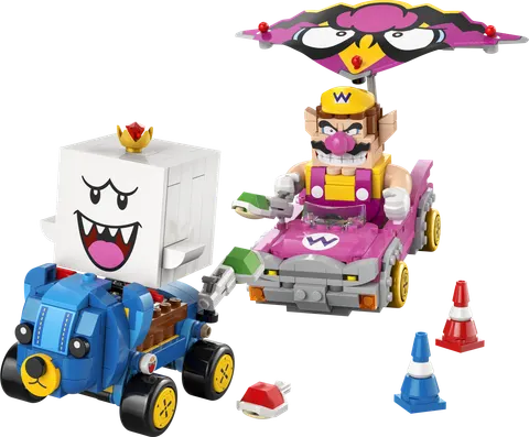 Mario Kart - Wario og King Boo