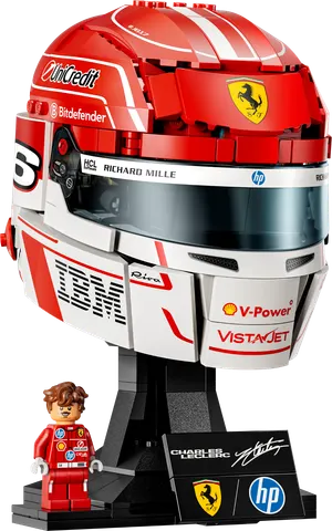 Scuderia Ferrari HP Charles Leclerc-hjelm