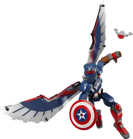 Byg selv-figur af den nye Captain America