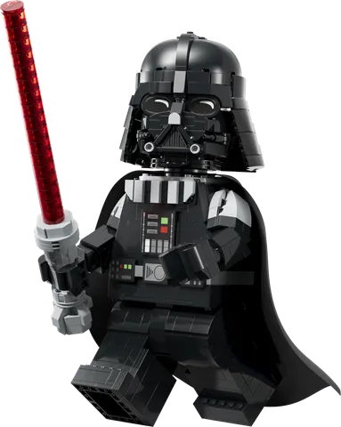 Opskaleret minifigur af Darth Vader