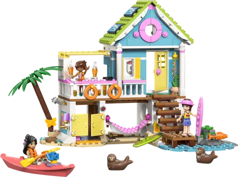 Strandhus med'sæler
