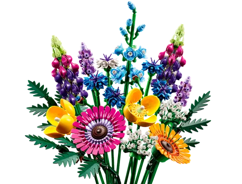 Buket af vilde blomster