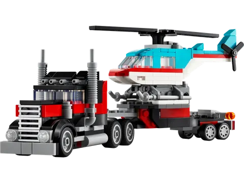 Blokvogn med helikopter