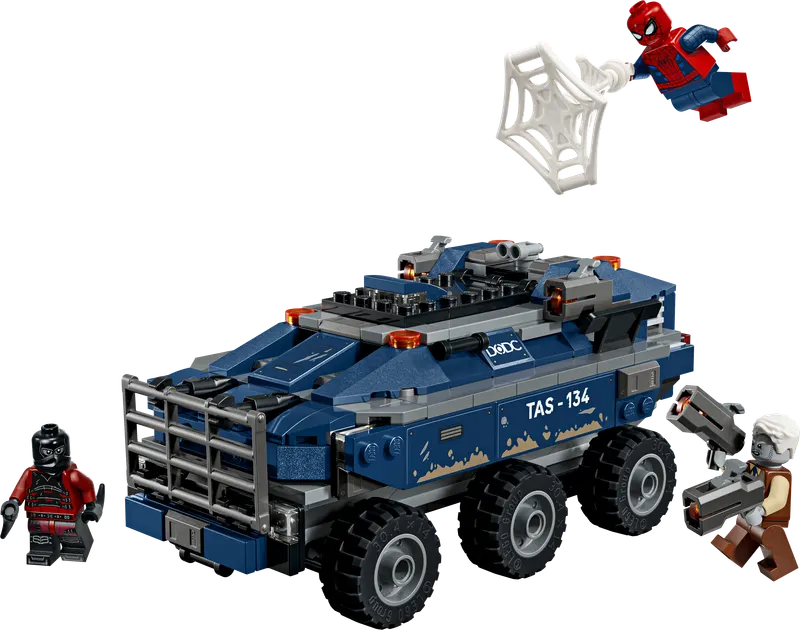 Spider-Mans fængselstransport-jagt